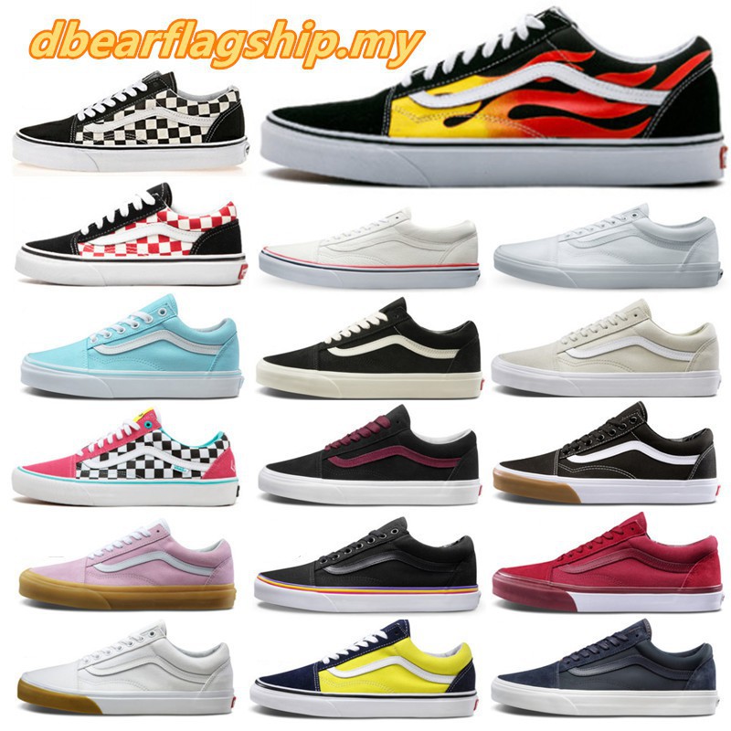 Different types of vans old outlet skool