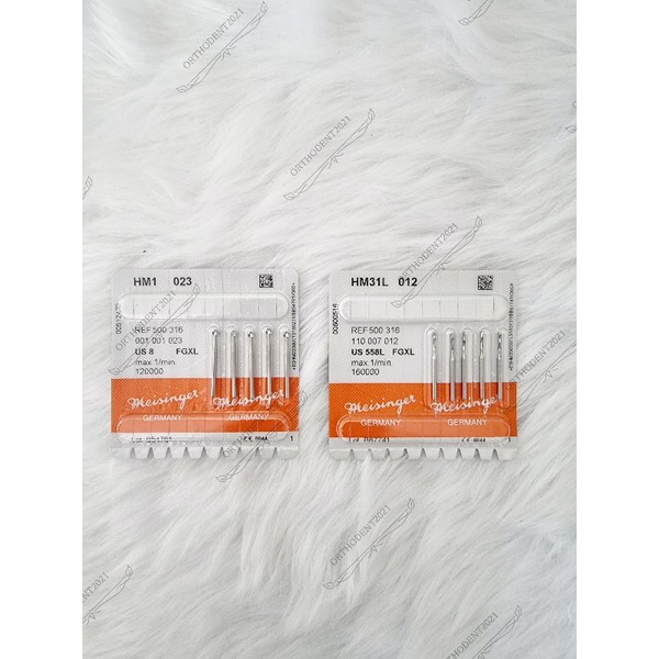 Meisinger Surgical Burs Made in Germany sold per piece Shopee Philippines
