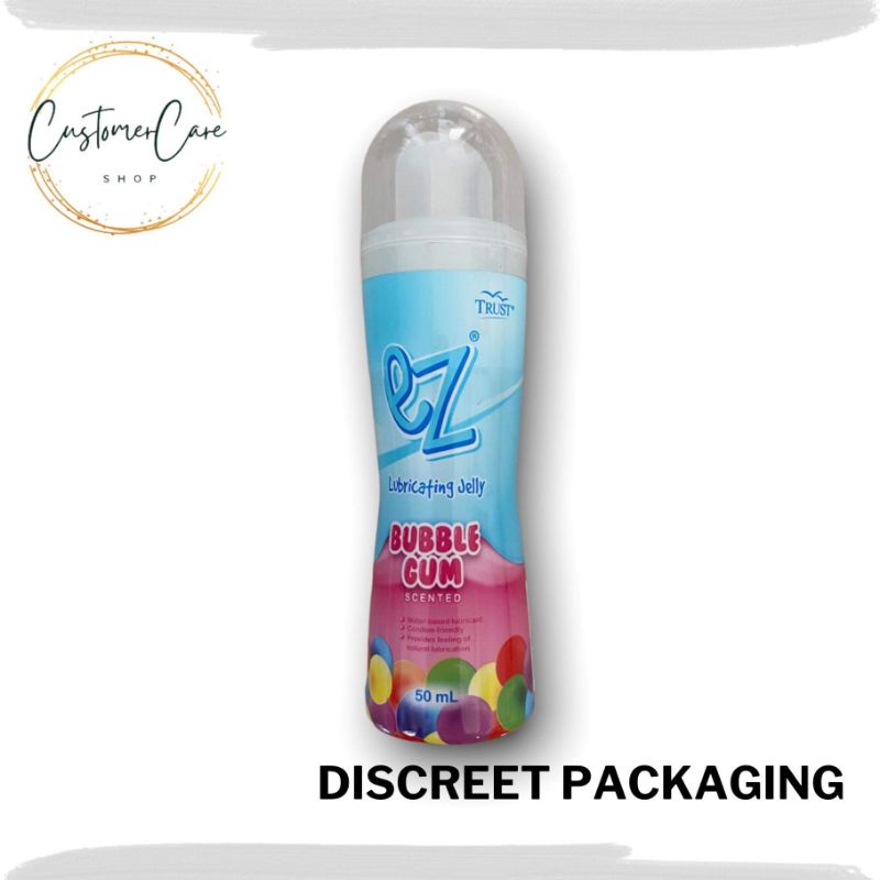 EZ Lubricating Jelly BubbleGum Scented 50ml Lubricant Bubble Gum