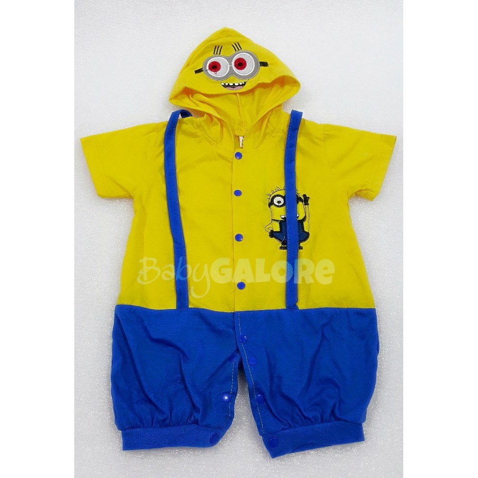 Minions Costume Minions Romper Costume for Boys Shopee Philippines