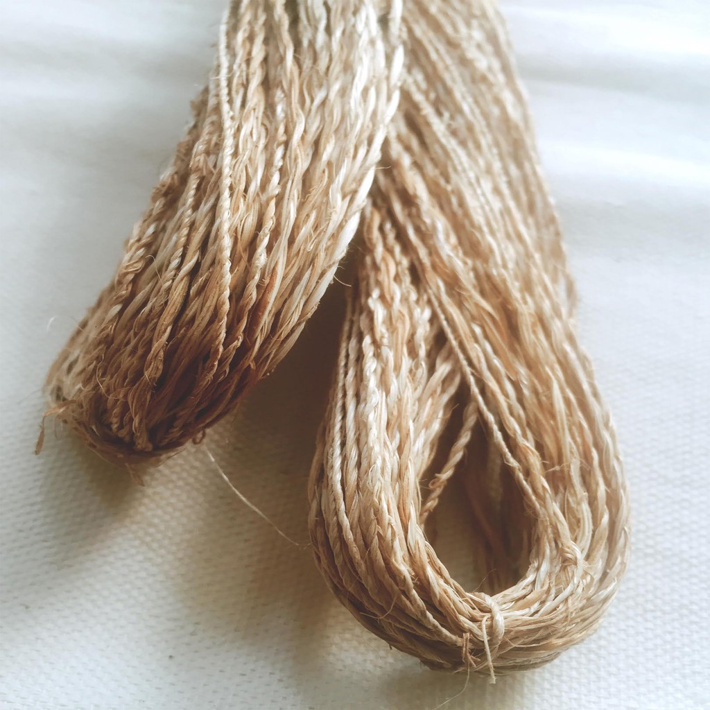 Twine natural abaca String thin Ideal for multiuse arts & crafts and