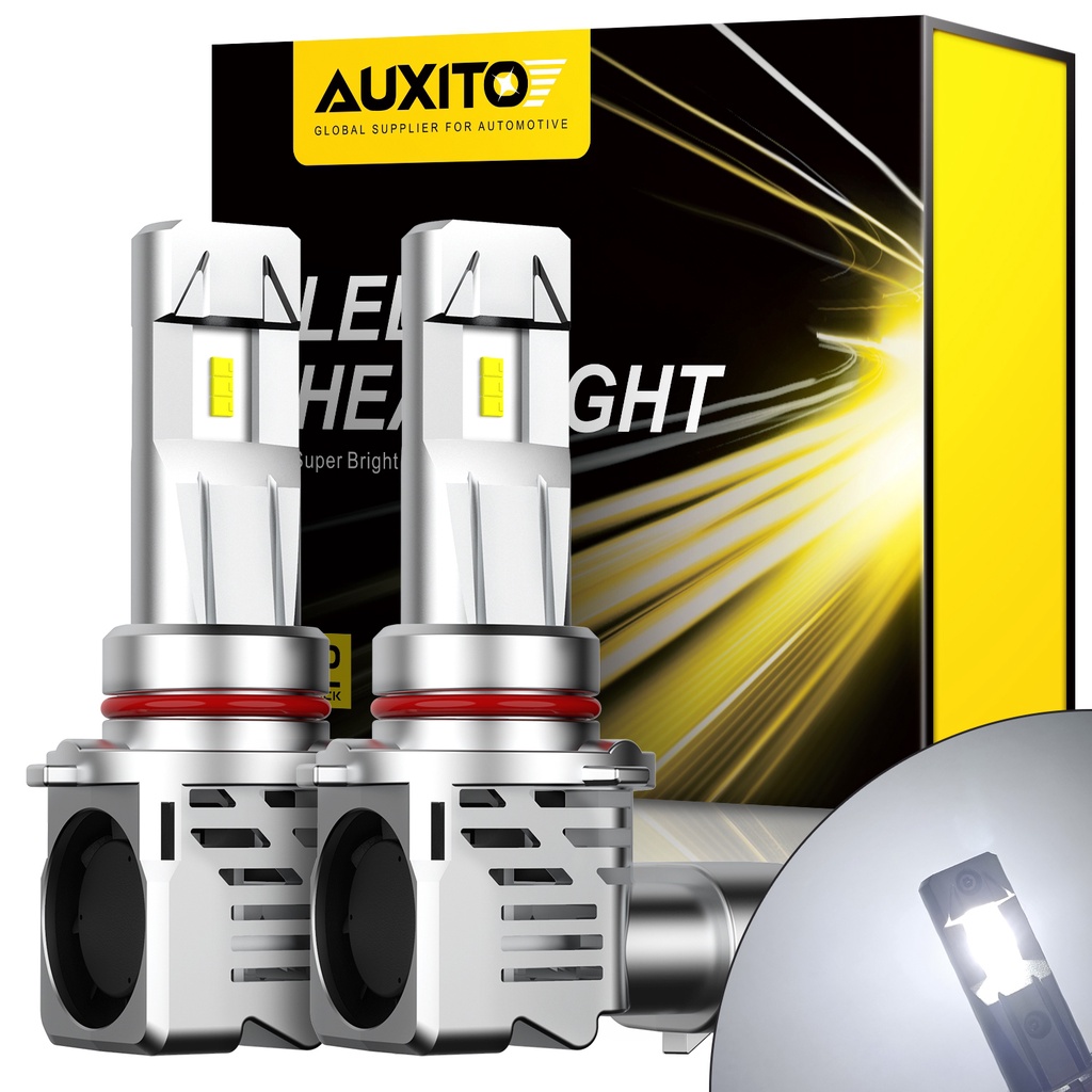 AUXITO M3 60W 12000LM 9005 HB3 Led Headlight 6500K Lumildes Zes Chips ...