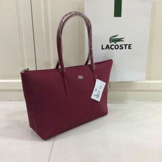 Trække på parade tjeneren Lacoste horizontal tote bagsSALE!! | Shopee Philippines