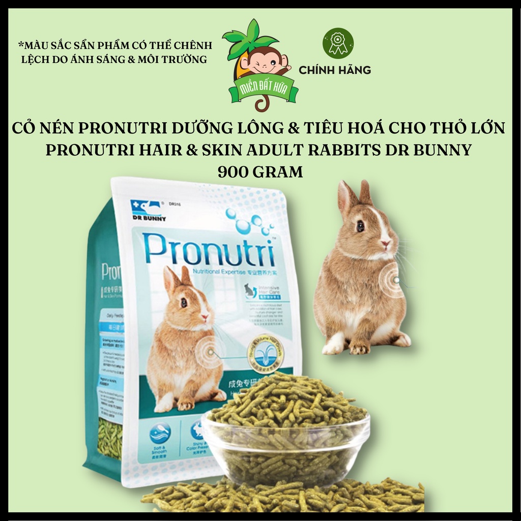 Rabbit Food Pronutri Compressed Grass Nourishes & Digestion For