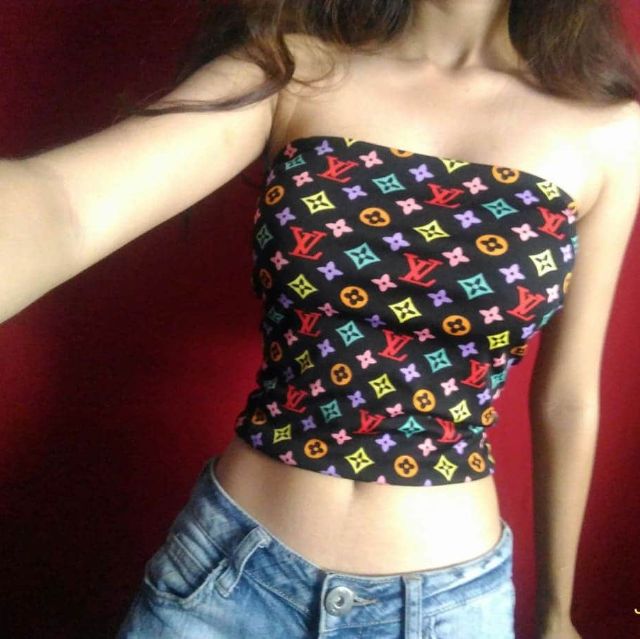 rainbow louis vuitton tube top  Louis vuitton shirts, Vuitton