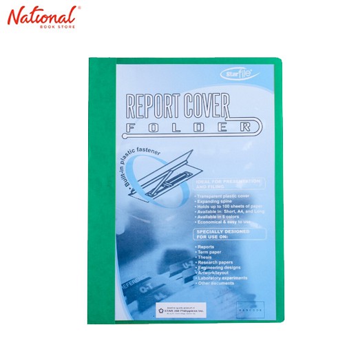 Starfile Folder Presentation A4 With Fastener Green Shopee Philippines