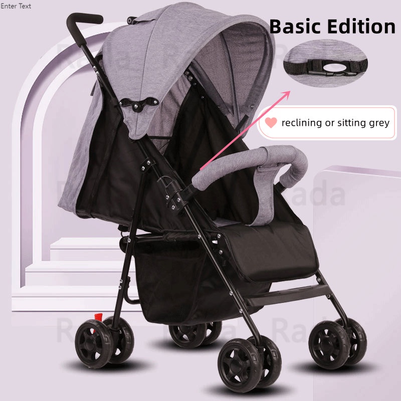 Baby Stroller 03 years old stroller for baby 360° rotating handle