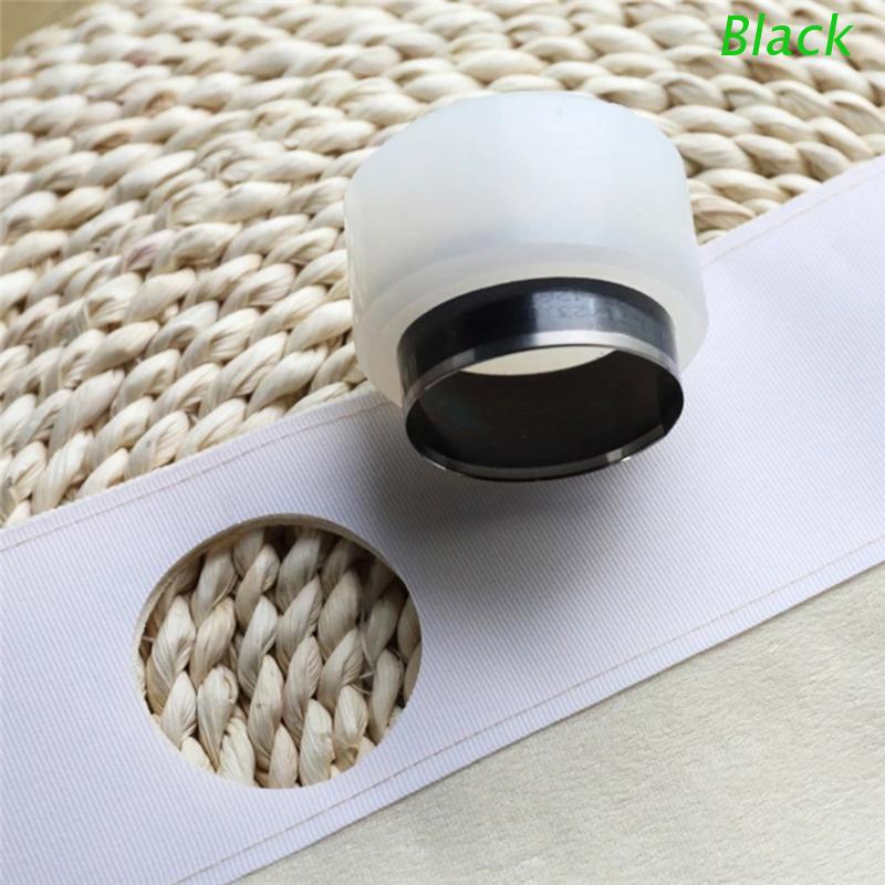 BLACK Curtain Hole Puncher with Mat Portable Handle Manual Curtain