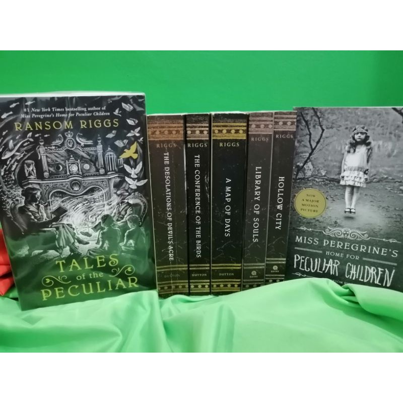 Ransom Riggs 7-Book Set, Complete Collection [AUTHENTIC COPIES ...
