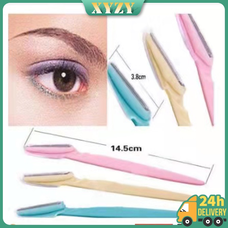 3PCS Eye Brow Eyebrow Razor Eyebrow Trimmer Makeup Tool Styler Shaver ...