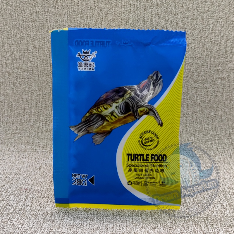 YUMIMA Betta Fish Food Guppy fish food Molly Food Tropical Fish Food Turtle Food 28g 100g 120g