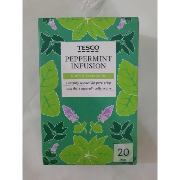 Tesco Peppermint Infusion 30g Shopee Philippines