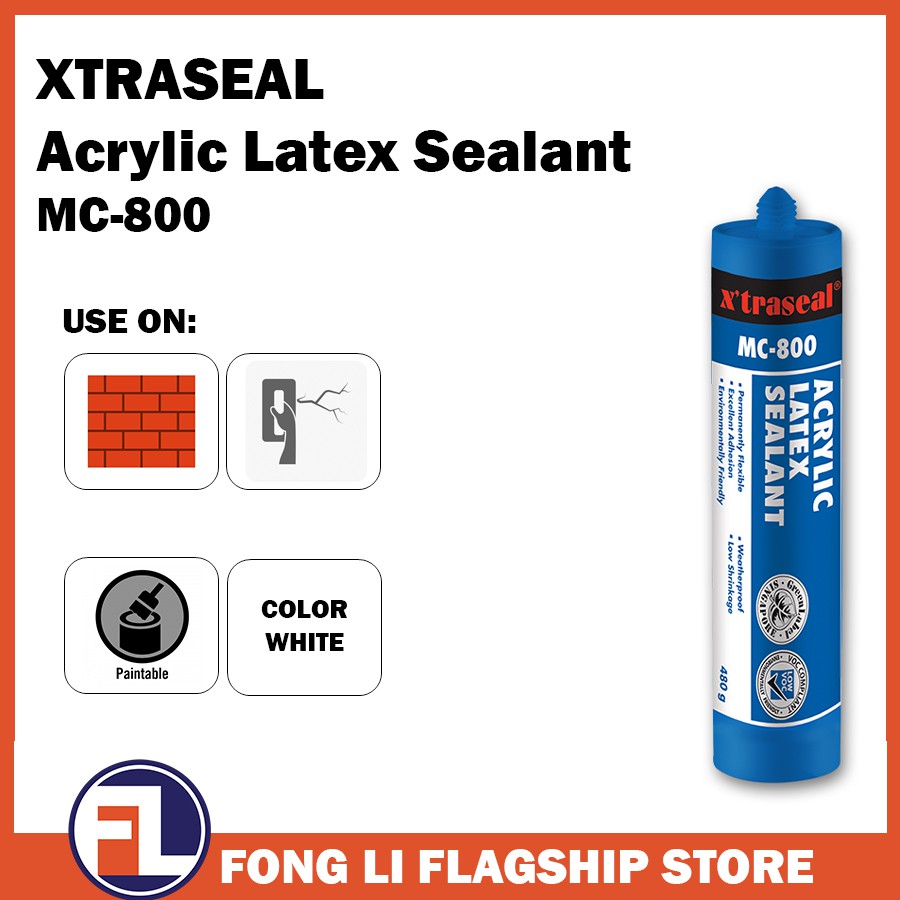 XTRSEAL Acrylic Latex Sealant MC800 480g Shopee Philippines