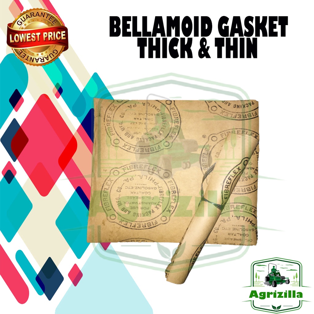 Bellamoid Vellumoid Gasket Paper , Transmission Gasket 12" x 12" , 1Ft