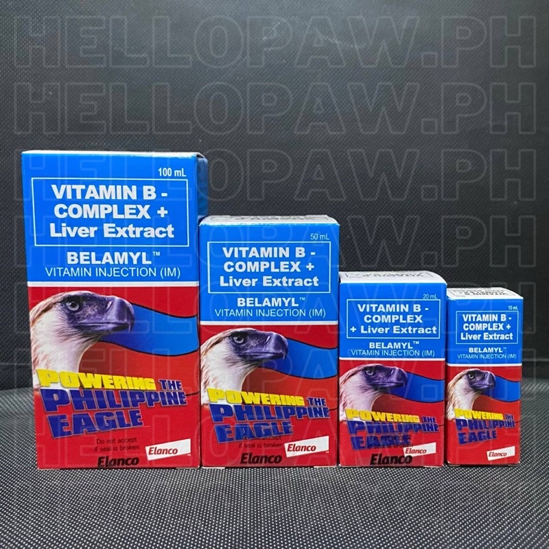 Belamyl Liver Extract Vitamin Injection 100 / 50 / 20 ml (ACTUAL PIC