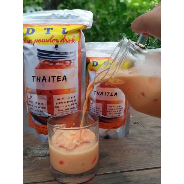Thai tea Drink Powder DTL Powder Drink Shopee Philippines