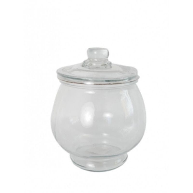 Cookie jar Large Decorative Glass Jar with airtight Lid | Shopee ...