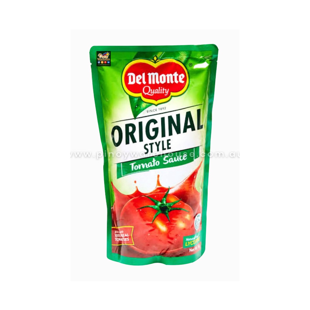 Del Monte Tomato Sauce Filipino Style 1kg Shopee Philippines