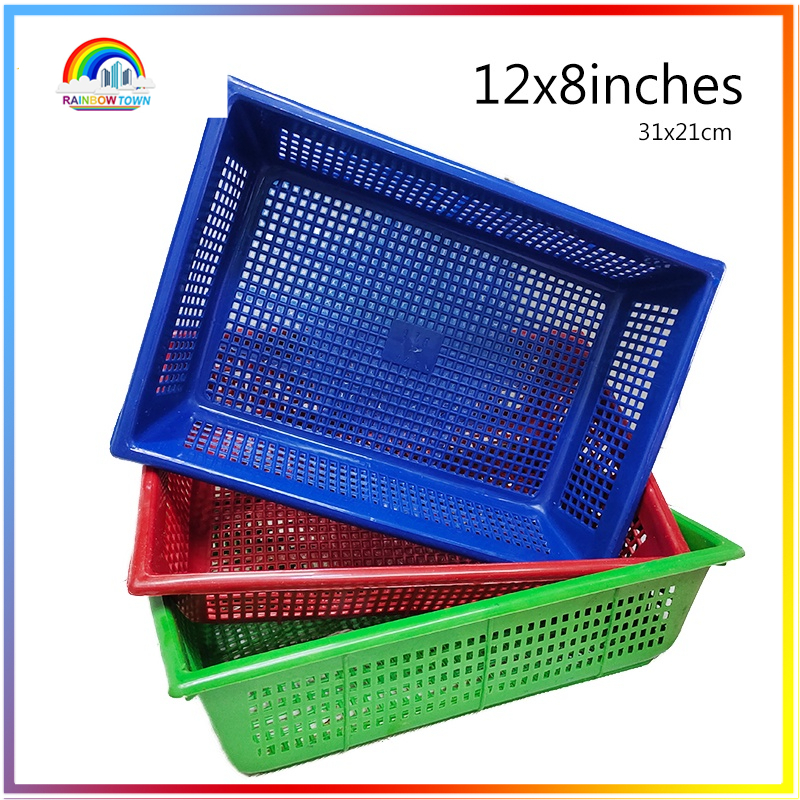 CYK 926 31X21CM BASKET ORGANIZER MULTIPURPOSE PLASTIC TRAY RECTANGULAR