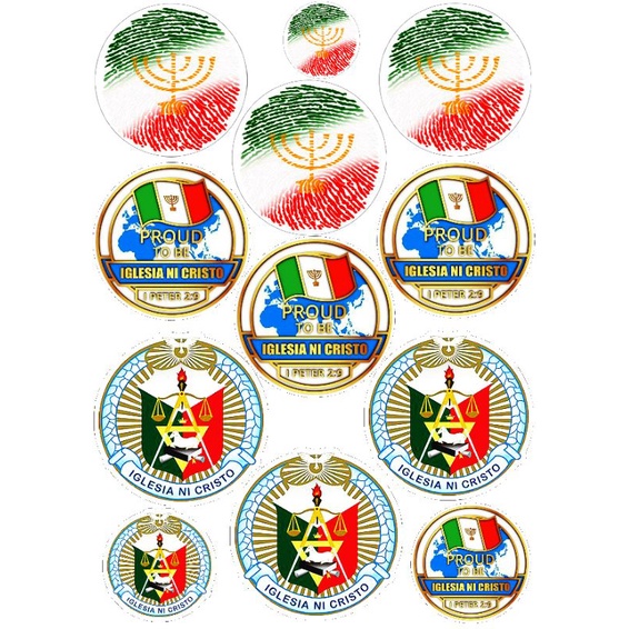 INC sticker set a4 size laminated glossy waterproof Shopee Philippines