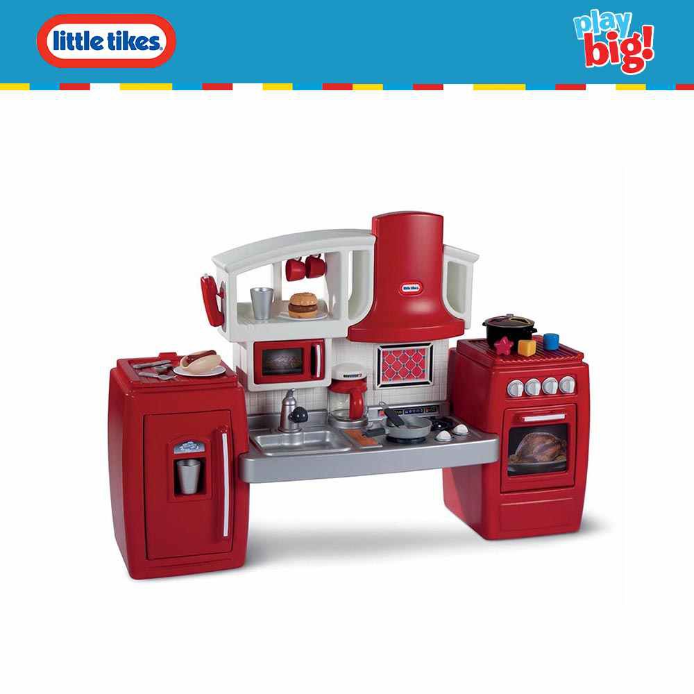 Little Tikes Outdoor Cook N Grow Kitchen 18 months Shopee