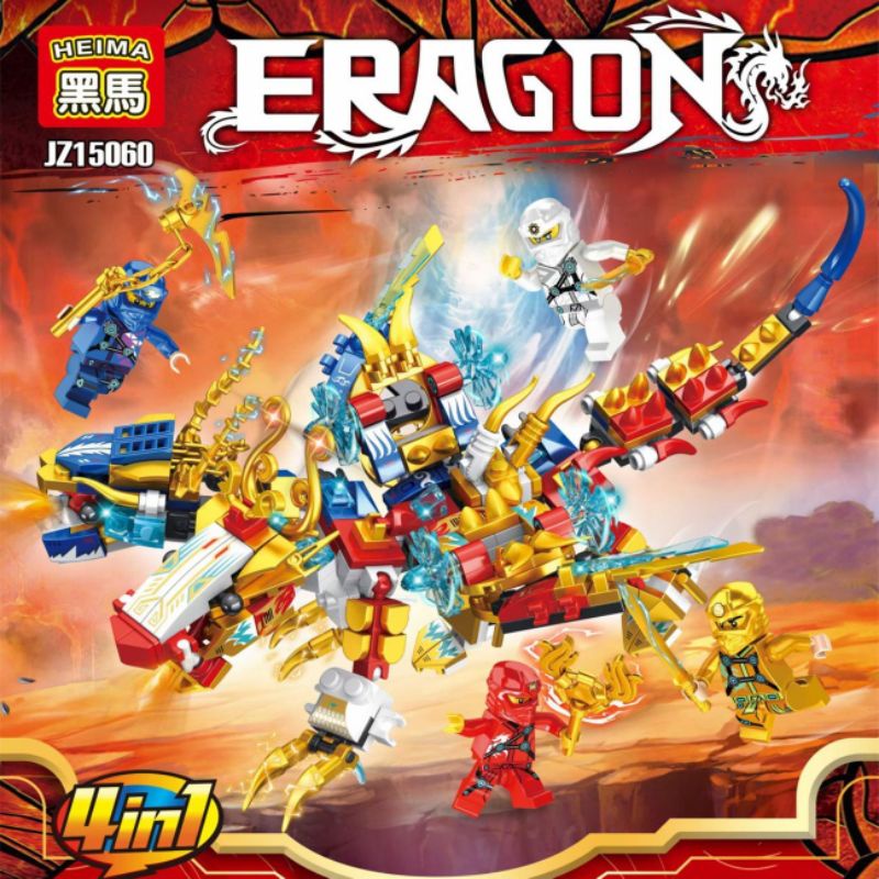 Jz15060 Kids Toys Mini Figure Eragon Ninja Dragon Dragon Block/Brick ...