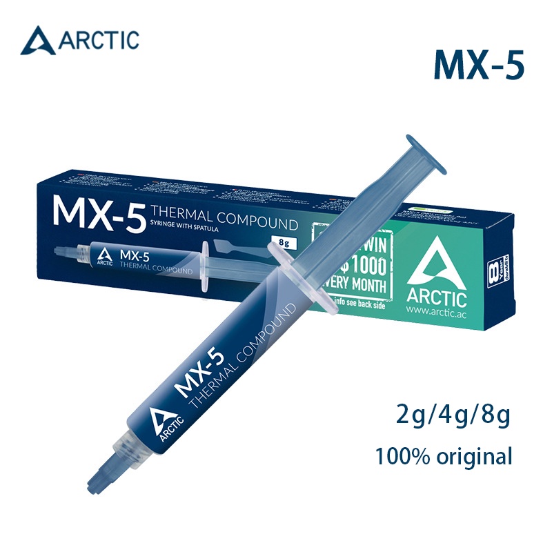 Arctic MX-5 Thermal Grease Thermal Compound For Graphics Card Cpu GPU ...