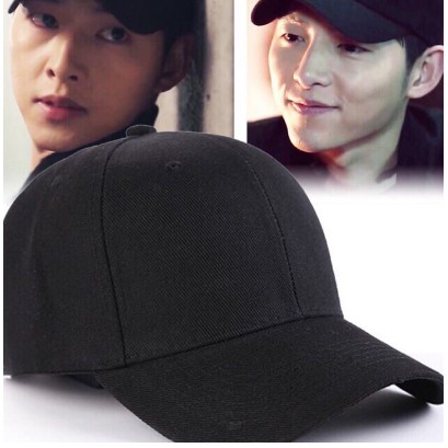 Plain cheap black cap