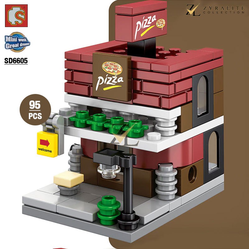 Lego best sale pizza hut