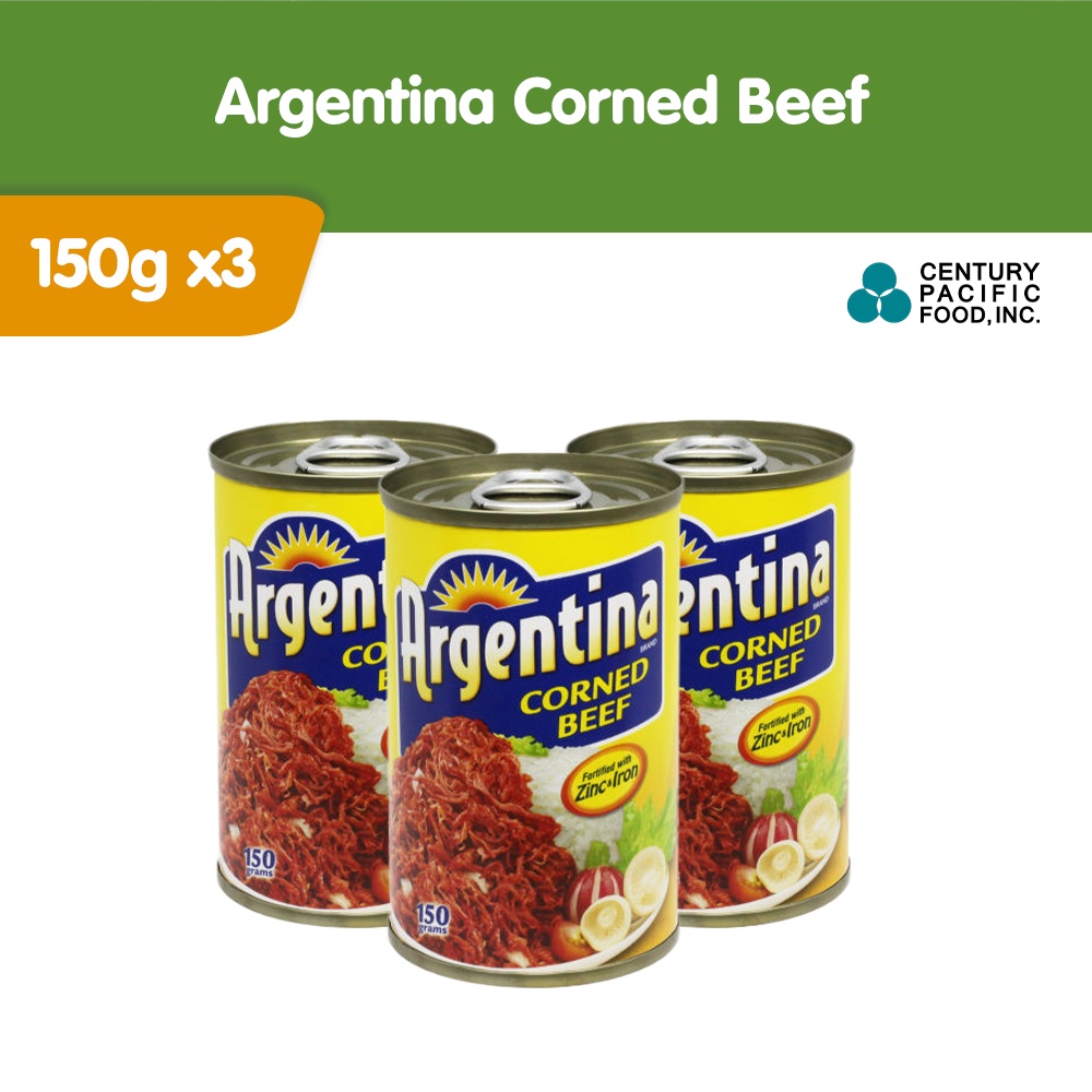 Argentina Corned Beef 150g Pack of 3 Shopee Philippines