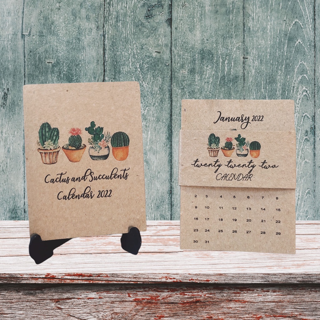 Plantable Desk Calendar for Holiday Gifts with NEW DESIGNS TOO!!! New