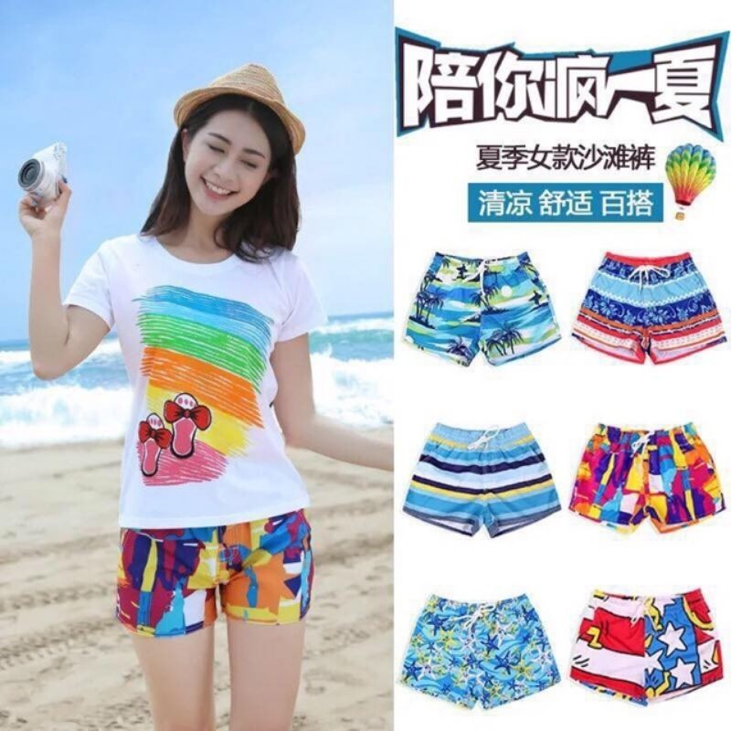 Urban beach shorts summer shorts for women Shopee Philippines