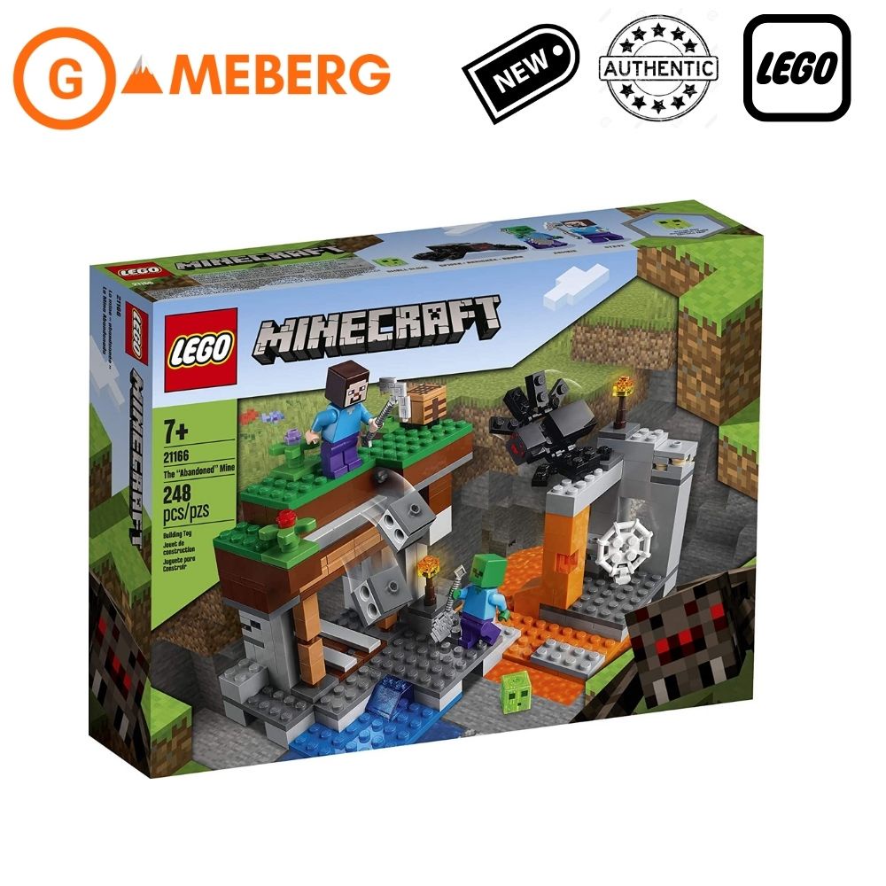 L E G O Minecraft The Abandoned Mine 21166 | Shopee Philippines
