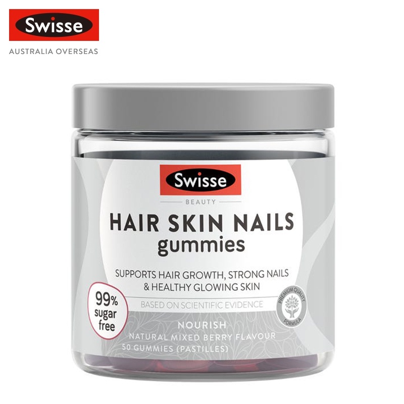 Swisse Beauty Hair Skin Nails Gummies 50 pack