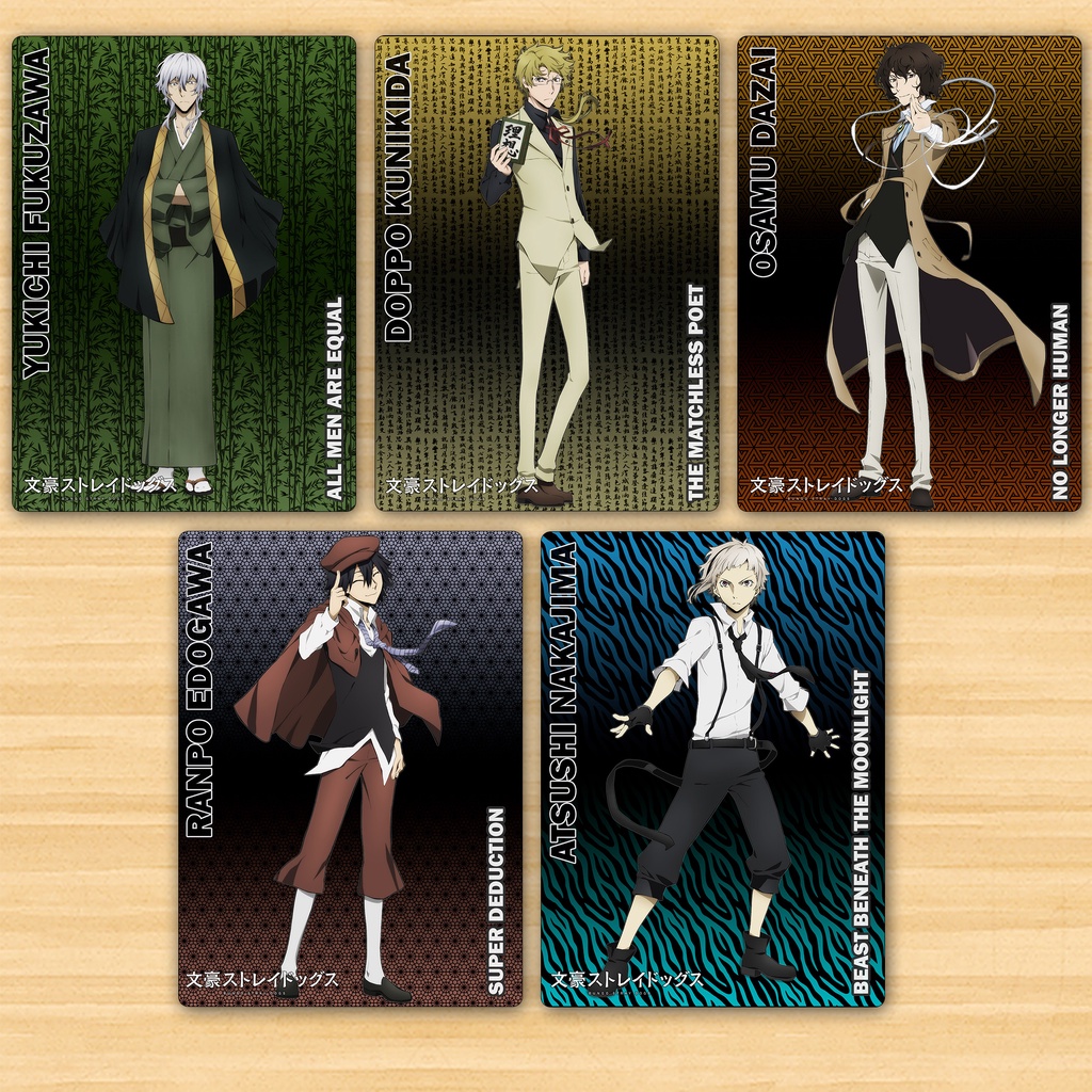 Bungo Stray Dogs Armed Detective Agency][Gradient] Photocard - [SOLD ...