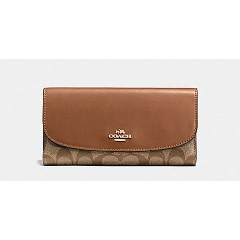 Coach best sale check wallet