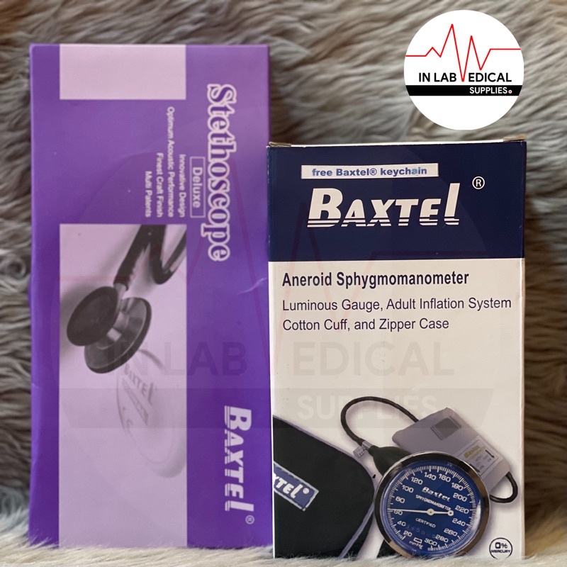 BAXTEL ANEROID SPHYGMOMANOMETER (BP SET) Shopee Philippines