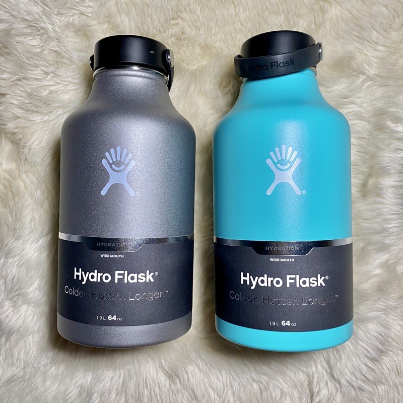 Water Bottle-64 oz. Wide Mouth 2.0 with Flex Cap, Hydro Flask