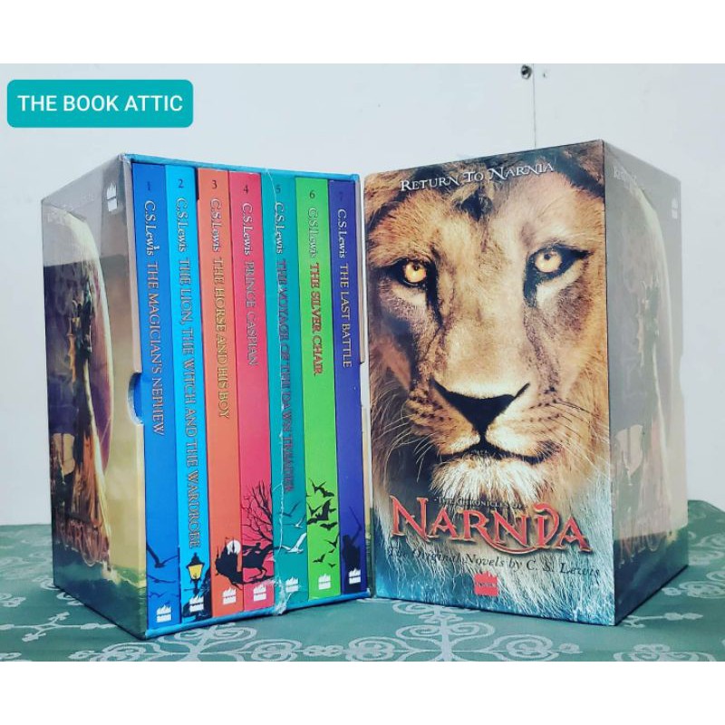 THE CHRONICLES OF NARNIA BOXED SET | Shopee Philippines