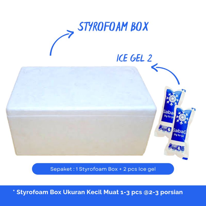 Small styrofoam box fits 1 4 pcs size 2 3 servings shopee philippines