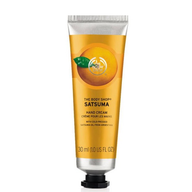 THE BODY SHOP SATSUMA HAND CREAM 30ML Shopee Philippines