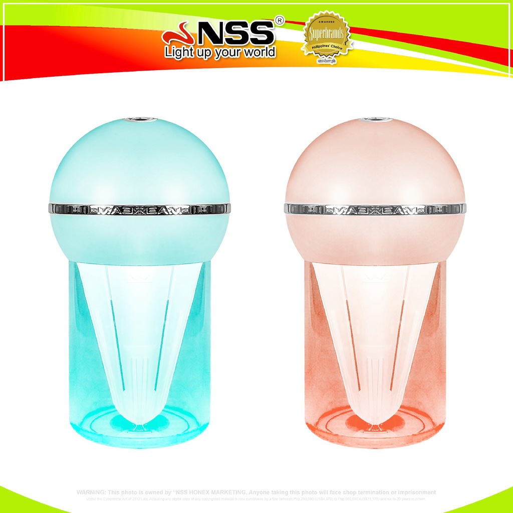 NSS ICE CREAM HUMIDIFIER Aromatherapy diffuser ultrasonic cool mist