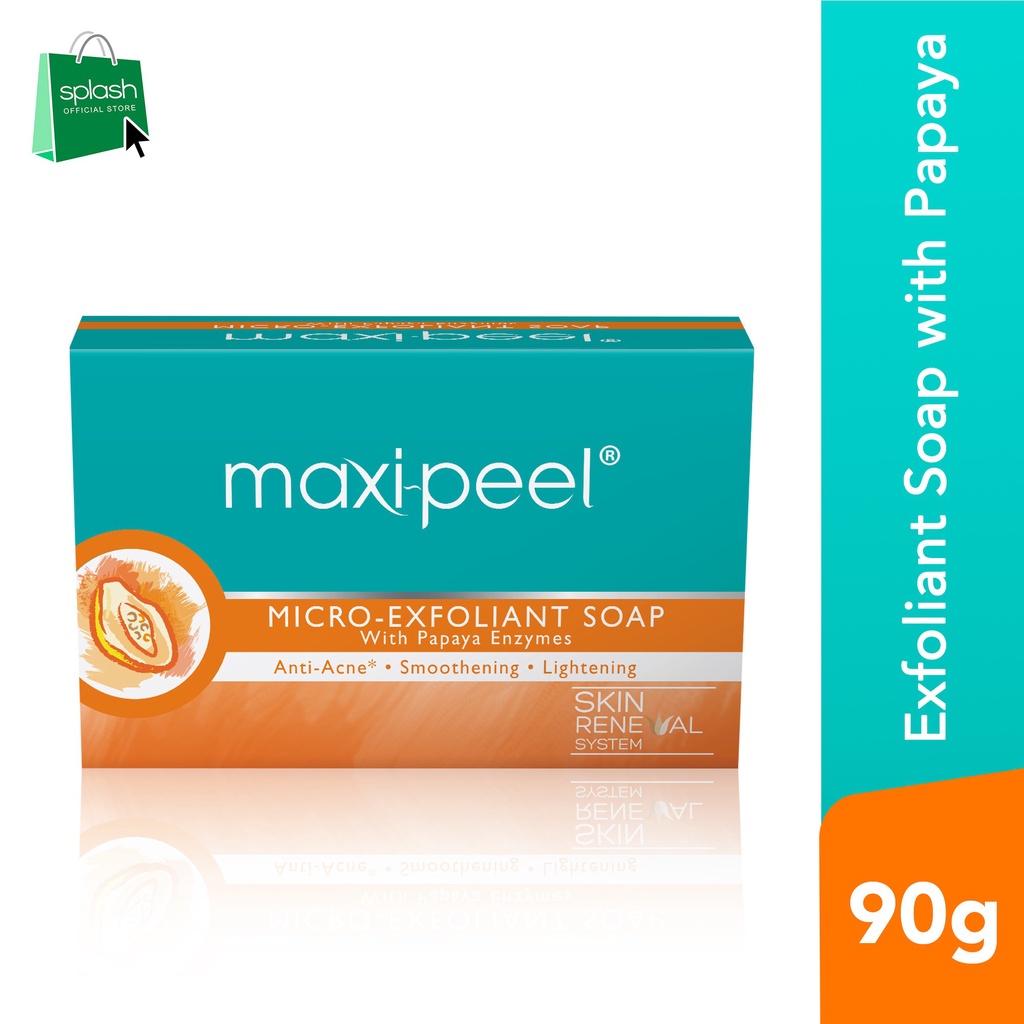MaxiPeel Exfoliant Soap Papaya Enzyme 90g Shopee Philippines