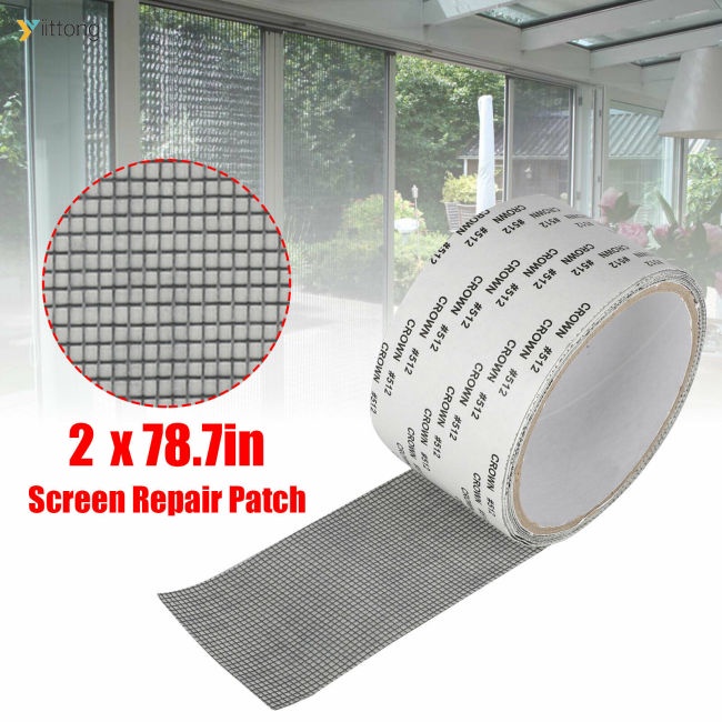 yii Window Screen Repair Patch Adhesive Fiberglass Mesh Hole Repaire ...