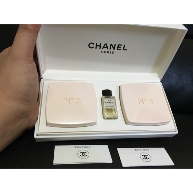 Chanel soap gift online set