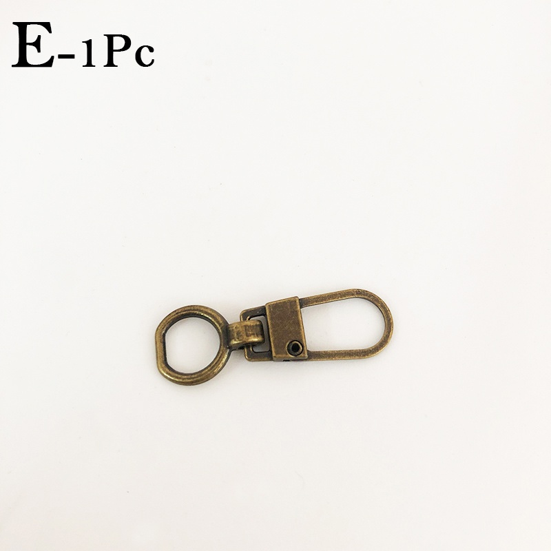 Leather Zipper Pull Puller End Replacement Kit Fastener Zip Slider for