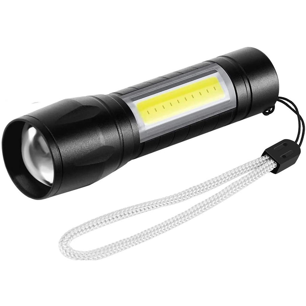 flash light Mini Small LED Flashlight usb rechargeable 3 Modes