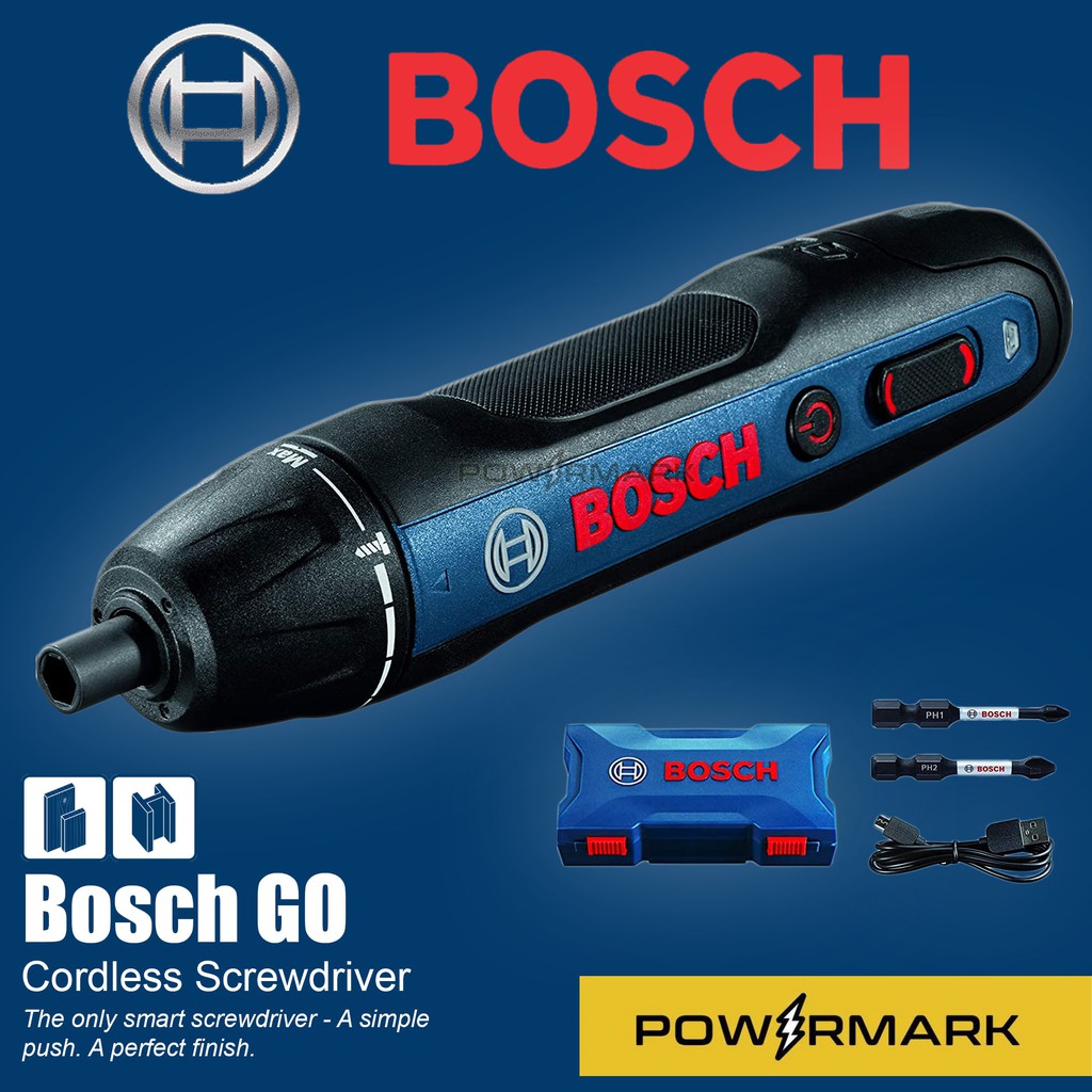 BOSCH GO Gen 2 Cordless Screwdriver POWERMARK BCT