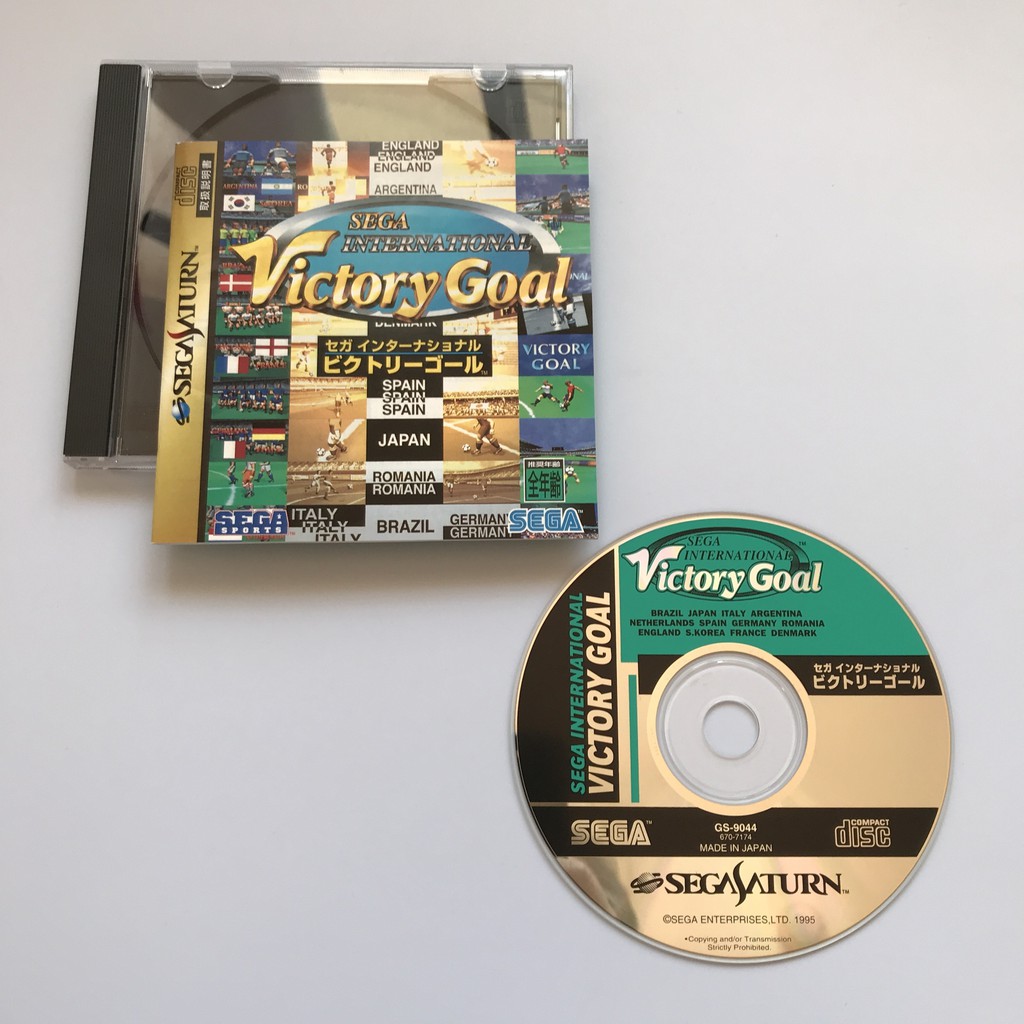 Jeu Sega Saturn - Victory Goal (Japon) - Version Japonaise - Bon état - Expédition Rapide