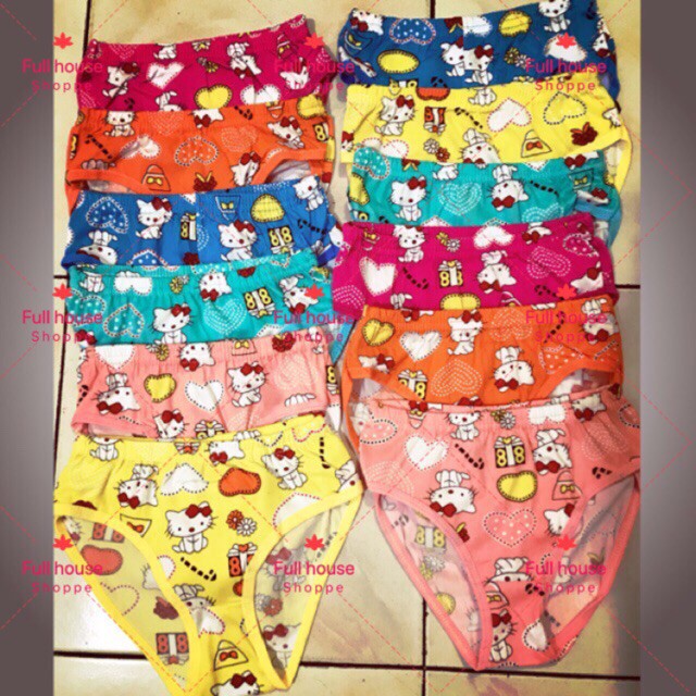 NOW!!! 12pcs hello kitty kids/girl underwear panty new stock